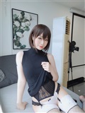 Miss Coser Silver Black hip skirt(6)