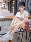 MSLASS梦丝女神 - 可岚 油光丝袜的少女(22)