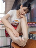 MSLASS梦丝女神 - 可岚 油光丝袜的少女(71)