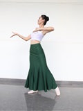 大西瓜美女图片 W006 舞蹈家1-文君 绿裙1(106)