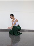 W006 dancer 1 - Wenjun green skirt 1(112)