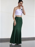 W006 dancer 1 - Wenjun green skirt 1(2)