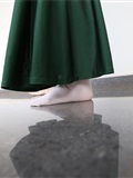 大西瓜美女图片 W006 舞蹈家1-文君 绿裙1(51)