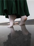 大西瓜美女图片 W006 舞蹈家1-文君 绿裙1(54)