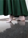 大西瓜美女图片 W006 舞蹈家1-文君 绿裙1(57)
