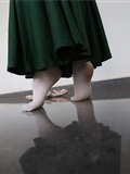 大西瓜美女图片 W006 舞蹈家1-文君 绿裙1(60)