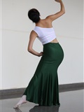 W006 dancer 1 - Wenjun green skirt 1(7)