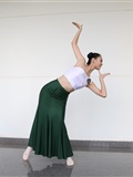 大西瓜美女图片 W006 舞蹈家1-文君 绿裙1(91)