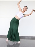 大西瓜美女图片 W006 舞蹈家1-文君 绿裙1(94)