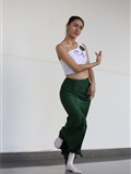 大西瓜美女图片 W006 舞蹈家1-文君 绿裙1(97)