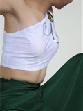 大西瓜美女图片 W006 舞蹈家1-文君 绿裙2(117)