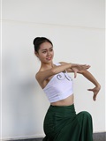 大西瓜美女图片 W006 舞蹈家1-文君 绿裙2(72)