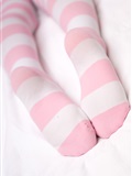 Shenle banzhen winter series - pink and white stripe series(77)