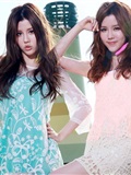 性感可爱的“白”氏双胞胎女子演唱组合BY2 - Miko (白纬芬) & Yumi(白纬玲) 写真套图(14)