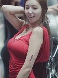 天使面孔魔鬼身材的性感爆乳韩国车模套图，堪称极致诱惑(59)