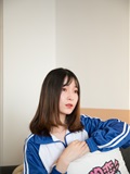 Material love media No.107 cat's ear - dance of pure school uniform and canvas shoes(24)