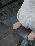 Mussgirl Xiaoxian - a close-up of the foot of white nurse and Bai Si juemei(20)