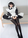 Rose foot photo of Sen Luo financial group jkfun-029 Huizi 80D black silk trample maid(31)