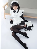 Rose foot photo of Sen Luo financial group jkfun-029 Huizi 80D black silk trample maid(36)