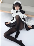 Rose foot photo of Sen Luo financial group jkfun-029 Huizi 80D black silk trample maid(43)