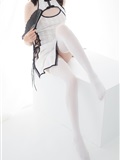 森萝财团萝莉丝足写真 JKFUN-035 Aika 慵懒的旗袍(44)