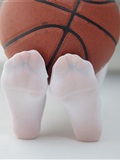 Photo of rose foot of Sen Luo financial group jkfun-042 Huizi 80D white silk has nothing to do with basketball(2)