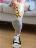 The interweaving of Feifei milkshake and cotton stockings(14)