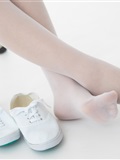 Photo of rolis foot of Sen Luo financial group jkfun-052 Momo  Cheese 13D white silk net shoes collection(10)