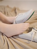 Photo of rolis foot of Sen Luo financial group jkfun-052 Momo  Cheese 13D white silk net shoes collection(85)