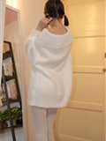 X-012 white silk white sweater(51)