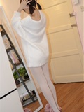 X-012 white silk white sweater(52)