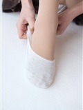森萝财团萝莉丝足写真 X-013 肉丝妹妹的白船袜(64)