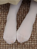 森萝财团 JKFUN-056 80D白色过膝袜 卉子(43)