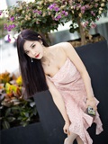 Xiuren photo no.1857 hanging skirt stockings elegant temperament Yang Chenchen sugar(21)