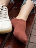 Love media No.014 high cold style of big sister Oh, small white shoes with pink boat socks(201)