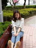 Love media No.014 high cold style of big sister Oh, small white shoes with pink boat socks(57)