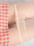 Another interpretation of SSA silk society 014 xiaoqiqi flash open crotch stockings(20)