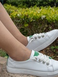 Love media no.019, the real Miss Qingdao, oh, white board shoes with white boat socks(10)