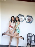 丝慕写真 SM291 茗茗&紫宁《大姨太和二姨太》(9)