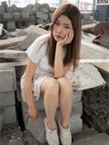 Mslass dream silk goddess August 29, 2019 vol.045 small white shoes in ruins on New Year's Eve(25)