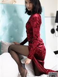 Simu photo sm318 Mingming - red dress girl(69)