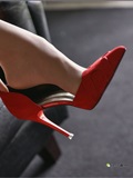 IESS fun  amp; Wisdom Collection 012 - warm red high heels B - close up(48)