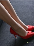 IESS fun  amp; Wisdom Collection 012 - warm red high heels B - close up(50)