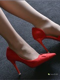 IESS fun  amp; Wisdom Collection 012 - warm red high heels B - close up(51)