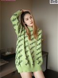 Mslass dream goddess 2019-11-27 vol.075 Xiao yun'er likes green clothes(4)