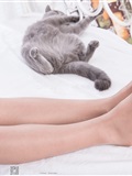 SSA丝社 NO.036 混血美女芷沫与猫的故事咖啡色长筒丝袜(24)
