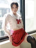 Mfstar model college 2020.07.06 vol.340 Fang Zixuan youth JK uniform(18)