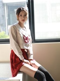 Mfstar model college 2020.07.06 vol.340 Fang Zixuan youth JK uniform(34)