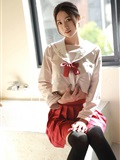 Mfstar model college 2020.07.06 vol.340 Fang Zixuan youth JK uniform(41)