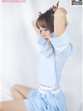 Mslass dream silk goddess 2020-01-01 vol.086 Yue Yue Blue Fairy Costume(34)